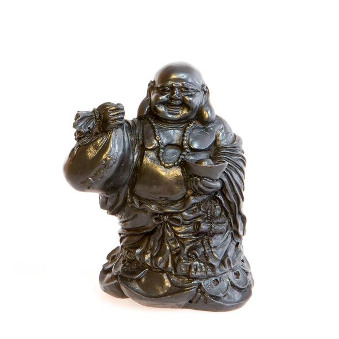 Budai - der lachende Buddha aus Polyresin, ca. 14 cm